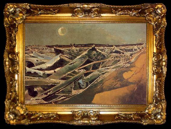 framed  Paul Nash Dead Sea, ta009-2